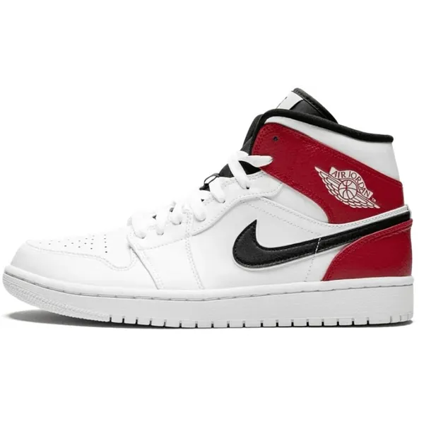 Nike Nike Air Jordan 1 Mid - Limited Edition - Wit/Rood - Sneakers — vergelijk prijzen bij 0 winkels