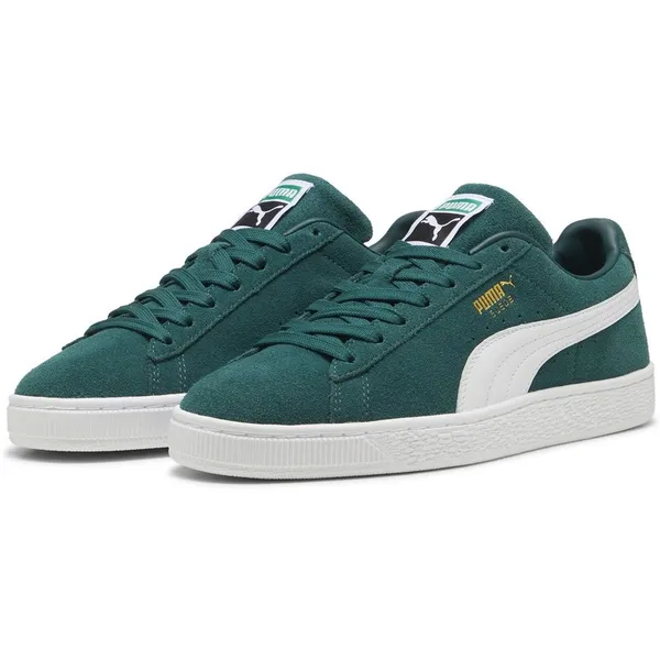 Schuhe Low Suede Classic Puma Dark Myrtle-White, vergelijk prijzen bij 1 winkel