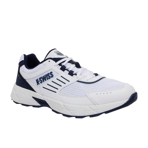 K-Swiss Fario Vrijetijdsschoen Wit/Blauw, vergelijk prijzen bij 1 winkel