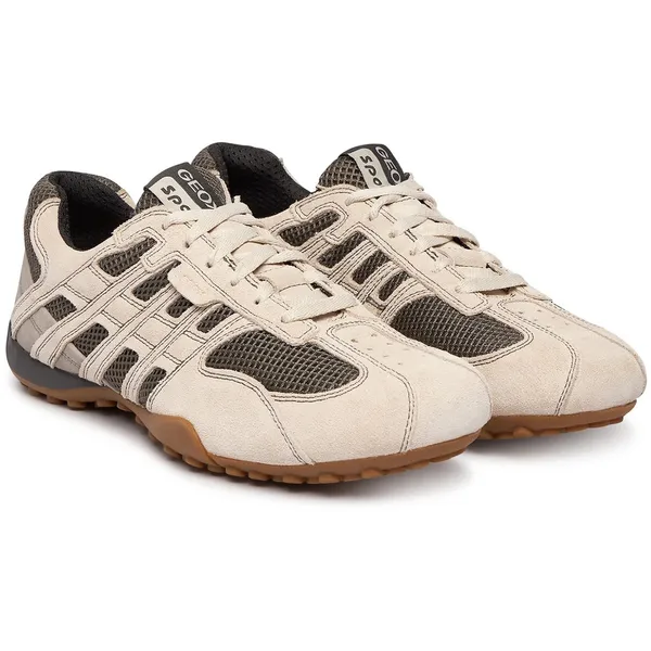 GEOX GEOX U Snake Original A Leren herentrainers U55MNA 02214 C5V9F grijs — vergelijk prijzen bij 1 winkel