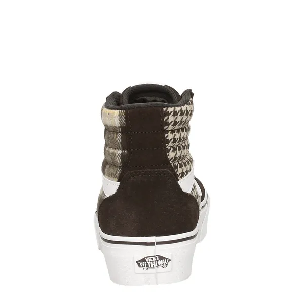 Vans Wm Filmore Hi Platform Plaid Mix Brown/White, foto 3 van 4
