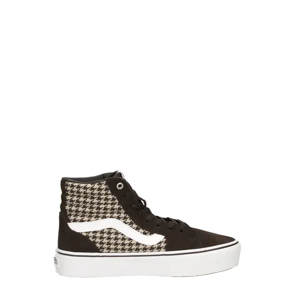 Vans Wm Filmore Hi Platform Plaid Mix Brown/White, foto 4 van 4