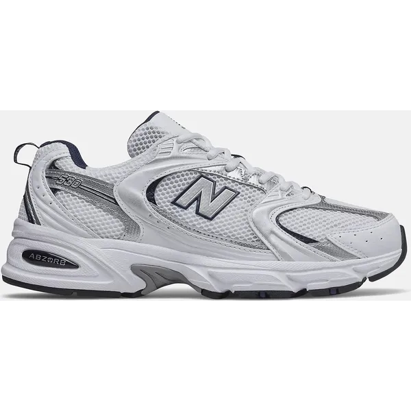 New Balance Sneakers White Gray Navy