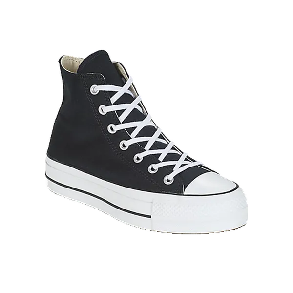 Converse Chuck Taylor All Star Lift Canvas HI Zwart, vergelijk prijzen bij 3 winkels