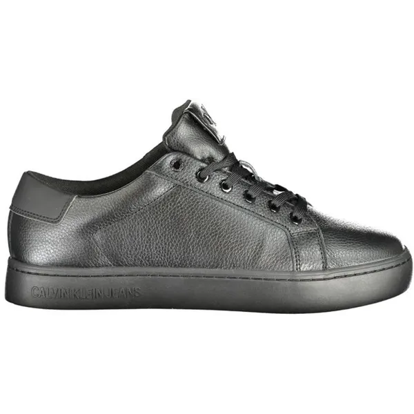 Calvin Klein Calvin Klein LowTop Sneakers Leather Style - Black — vergelijk prijzen bij 1 winkel