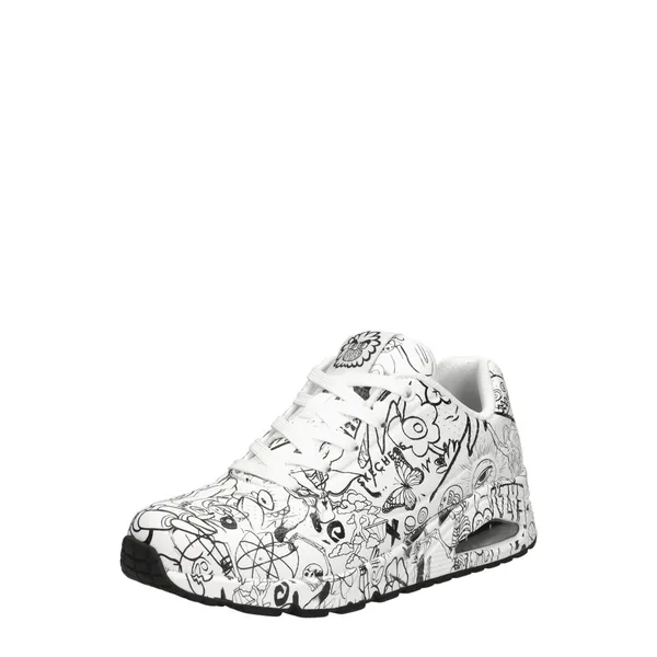 Skechers Uno-Process Sketch Wit, foto 2 van 4
