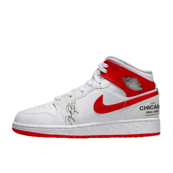Nike 1 Mid Rookie Season Rood, vergelijk prijzen bij 1 winkel