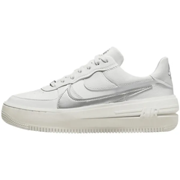 Nike Air Force 1 Low Platform Summit White Metallic Silver, vergelijk prijzen bij 1 winkel