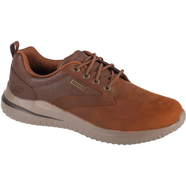 Skechers Delson 3.0 Glavine Bruin, vergelijk prijzen bij 1 winkel