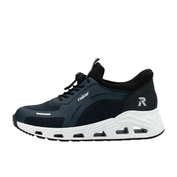 Rieker Lage Sneakers Zwart, vergelijk prijzen bij 1 winkel