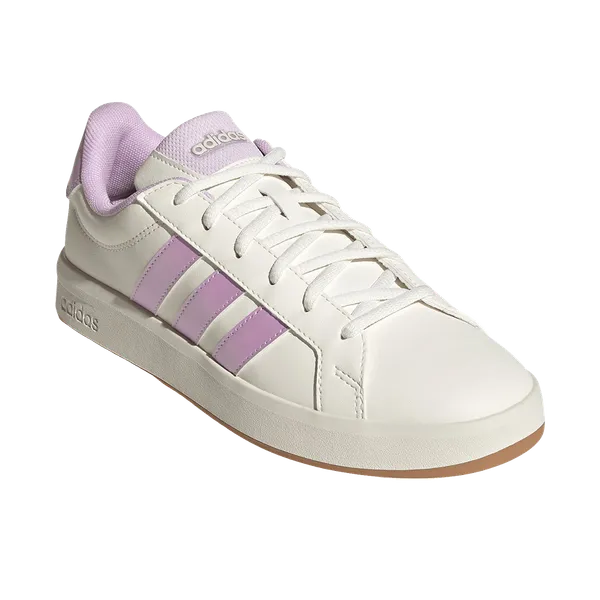 adidas Grand Court Base 3.0 Vrijetijdsschoen Wit/Paars, vergelijk prijzen bij 2 winkels