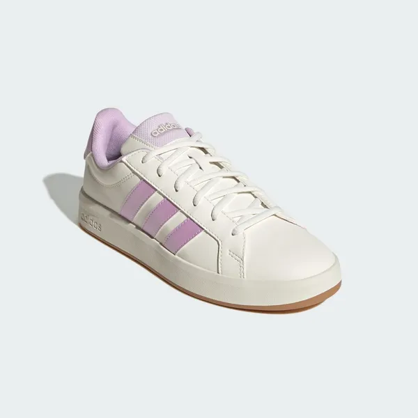adidas Grand Court Base 3.0 Vrijetijdsschoen Wit/Paars, foto 5 van 5
