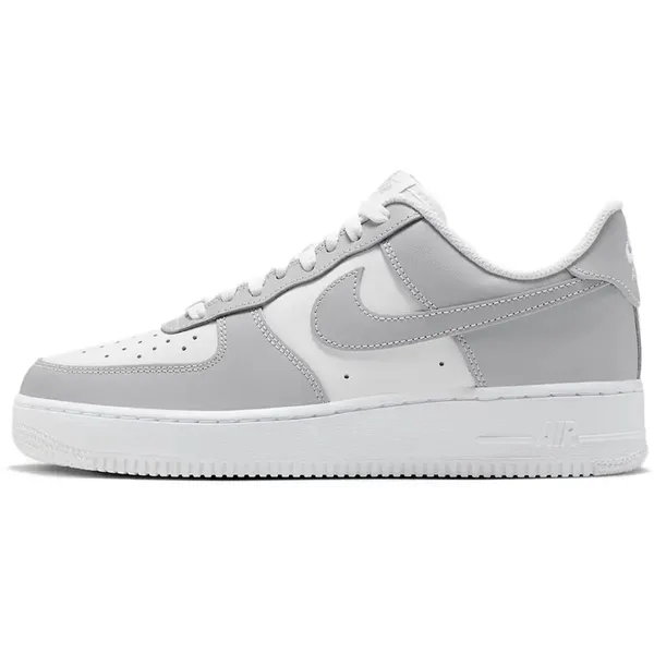 Nike Nike Air Force 1 Low Smoke Grey White - Sneakers - Unisex - Maat 45 - Grijs/Wit — vergelijk prijzen bij 1 winkel
