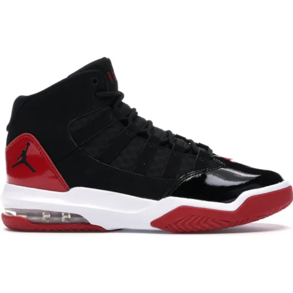 Jordan Jordan Max Aura (GS) Black- red- white — vergelijk prijzen bij 1 winkel