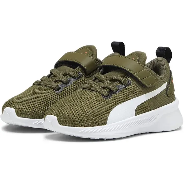 Puma Sneakers Olive Drab / Puma White / Hot Heat