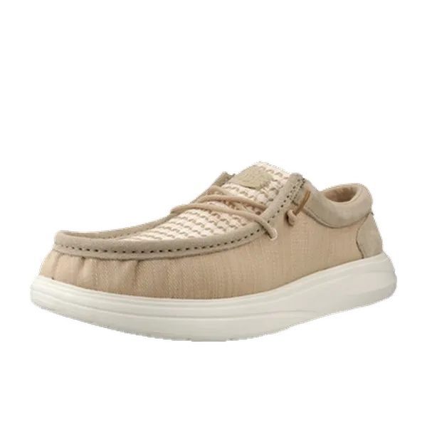 HEYDUDE Wally Comf Woven Beige, vergelijk prijzen bij 1 winkel