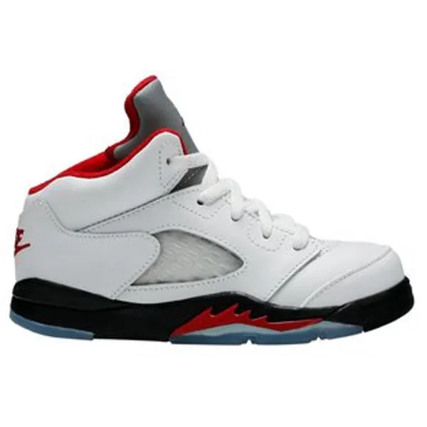 Nike Nike Jordan 5 Retro Fire Red - Kinder Sneaker - Wit/Rood/Zwart - Maat 22 - Limited Edition — vergelijk prijzen bij 1 winkel