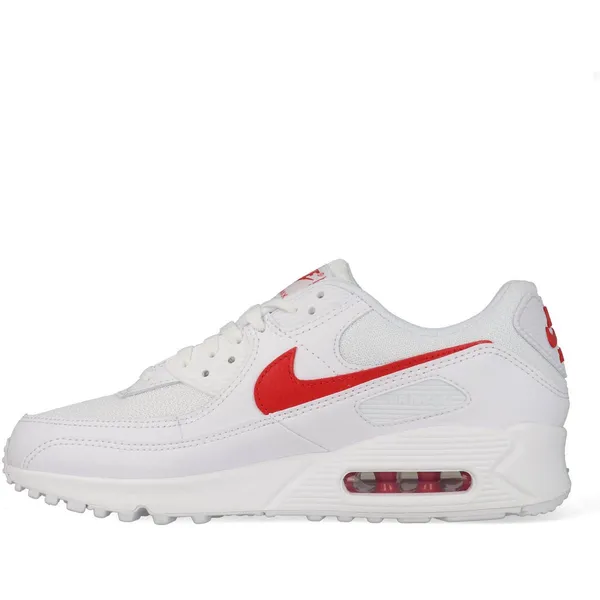 Nike Nike Air Max 90 White University Red Wit — vergelijk prijzen bij 1 winkel