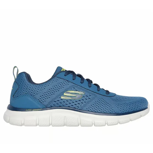 Skechers Skechers Buty Męskie SKECHERS TRACK LESHUR 232758-BLU Niebieskie SKECHERS sneakers heren blauw maat EU 42,5 — vergelijk prijzen bij 1 winkel