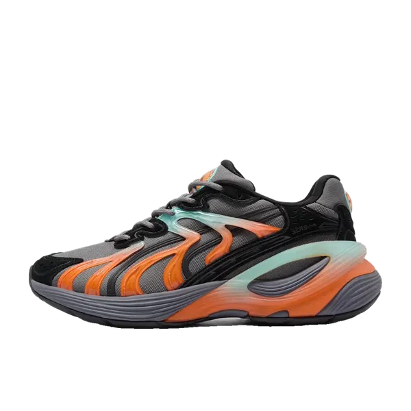 Puma Inverse Fission Zwart/Grijs/Oranje/Lichtblauw, vergelijk prijzen bij 1 winkel