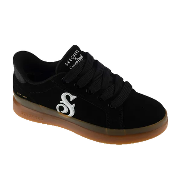 Skechers Slip-Ins Suede Snoop Cupsole Zwart, vergelijk prijzen bij 1 winkel
