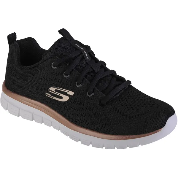Skechers Skechers Graceful - Get Connected, Vrouwen, Zwart, Sneakers, maat: 36,5 — vergelijk prijzen bij 1 winkel