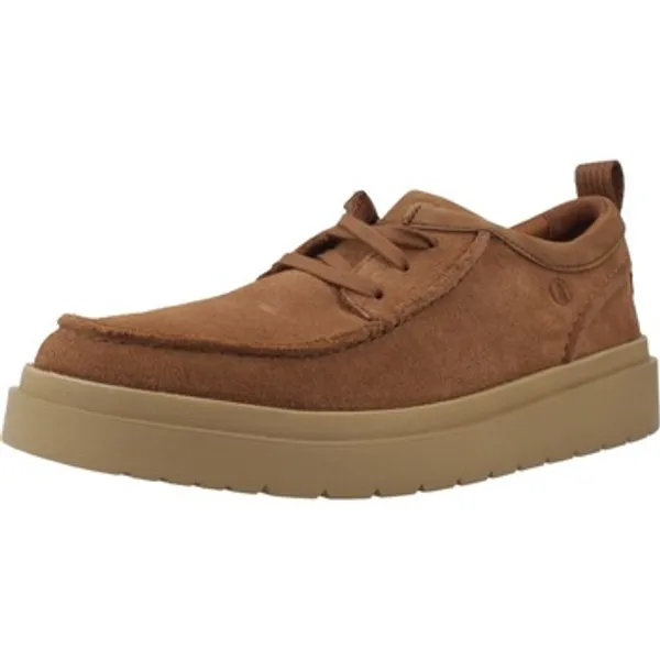 Clarks Lage Sneakers  Polden Moc Bruin