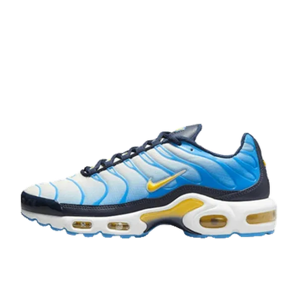 Nike Air Max Plus University Blue Topaz Gold, vergelijk prijzen bij 1 winkel