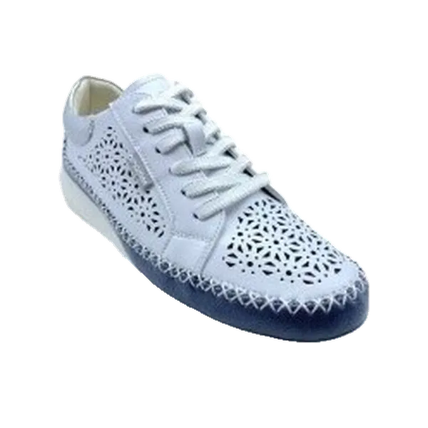 Amarpies Zapato Señora Ahi Bl.azu Wit, vergelijk prijzen bij 1 winkel