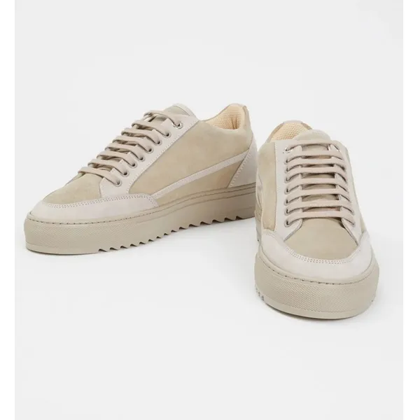 Mason Garments Mason Garments Tia Elementare sneaker van suède met nubuck details — vergelijk prijzen bij 1 winkel