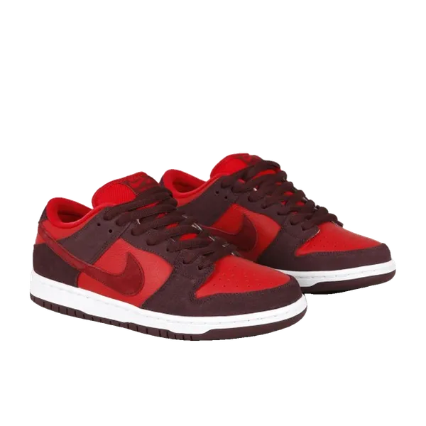 Nike SB Dunk Low Cherry/Burgundy Crush 46, vergelijk prijzen bij 1 winkel