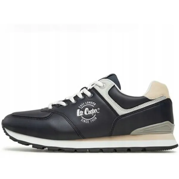 Lee Cooper Lage Sneakers Beige, vergelijk prijzen bij 1 winkel