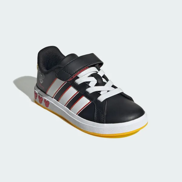 adidas Grand Court Disney Mickey Mouse Zwart Kids, foto 4 van 4