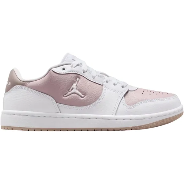 Nike Jordan Court Connect Low Wit/Roze, vergelijk prijzen bij 1 winkel
