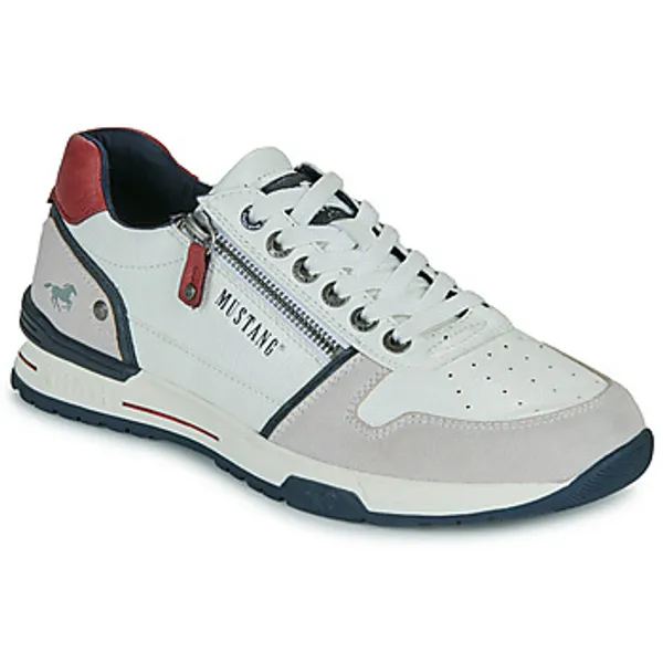 mustang Lage Sneakers Mustang 26M0281002-WHITE — vergelijk prijzen bij 1 winkel