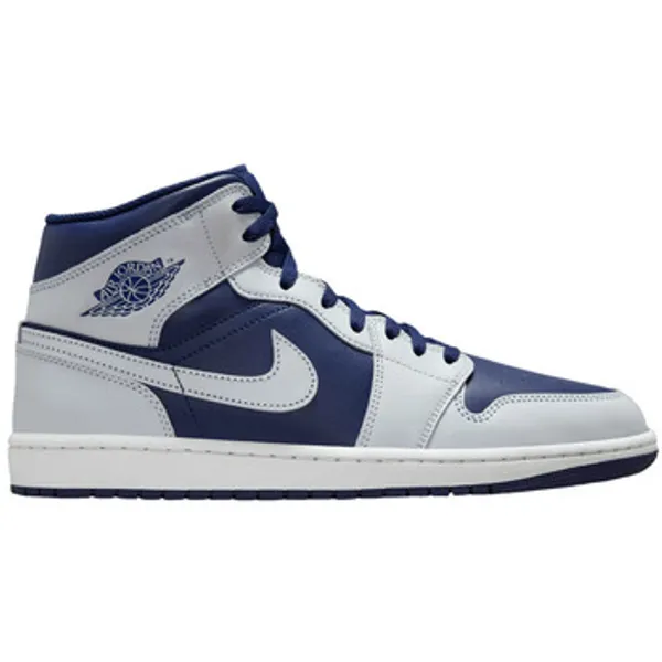 Nike Hoge Sneakers Nike Jordan 1 Mid Blue Void — vergelijk prijzen bij 1 winkel