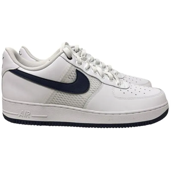 Nike Air Force 1 '07 LV8 - Sneakers White - Midnight Navy