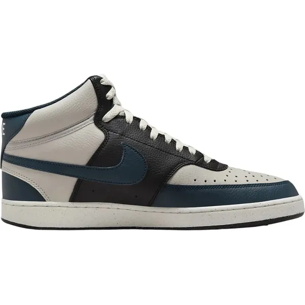 Nike Court Vision Mid Grijs Zwart