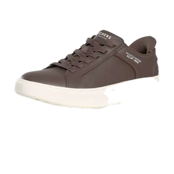 Skechers Slip-Ins Court Break Double Vented Bruin, vergelijk prijzen bij 2 winkels