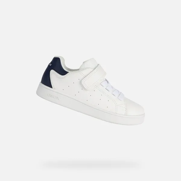 Geox Eclyper Tieners Wit/Marineblauw/Blauw, vergelijk prijzen bij 2 winkels