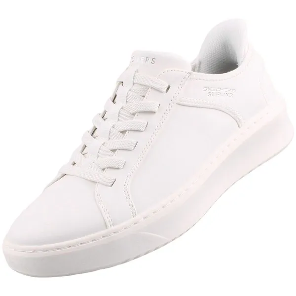 Skechers Skechers Slip-ins™ Court Break Double Vented herentrainers wit — vergelijk prijzen bij 1 winkel