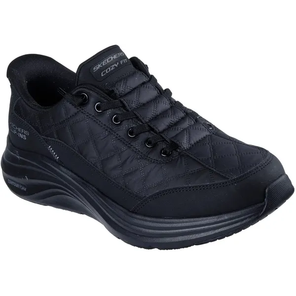 Skechers Skechers Heren Cozy Fit Slip-ins Sneakers Contour Foam 232619 BBK Black — vergelijk prijzen bij 1 winkel