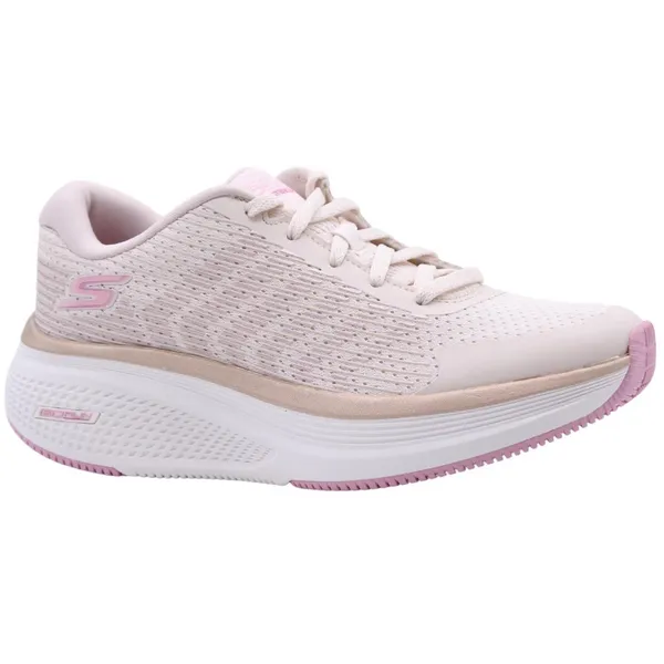 Skechers Go Elevate 2.0 Natural Textile / Pink Trim