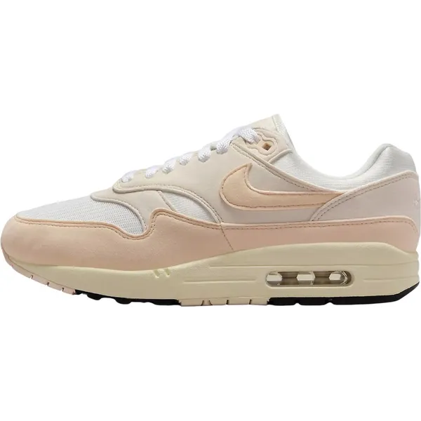 Nike Air Max 1 wit - beige - lichtroze