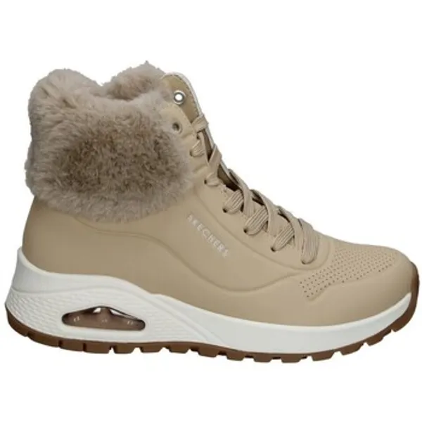 Skechers Hoge Sneakers Beige, vergelijk prijzen bij 1 winkel
