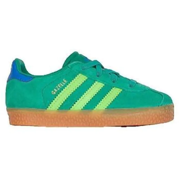 Lage Sneakers adidas Chaussures Gazelle bébé vert