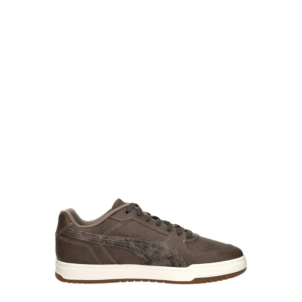 Puma Caven III Crafted Leather Chocolate-Cashew Brown-Gum, foto 4 van 4
