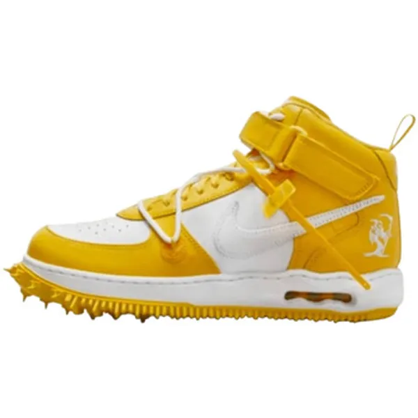 Hoge Sneakers Nike Air Force 1 Mid SP Off-White Varsity Maize