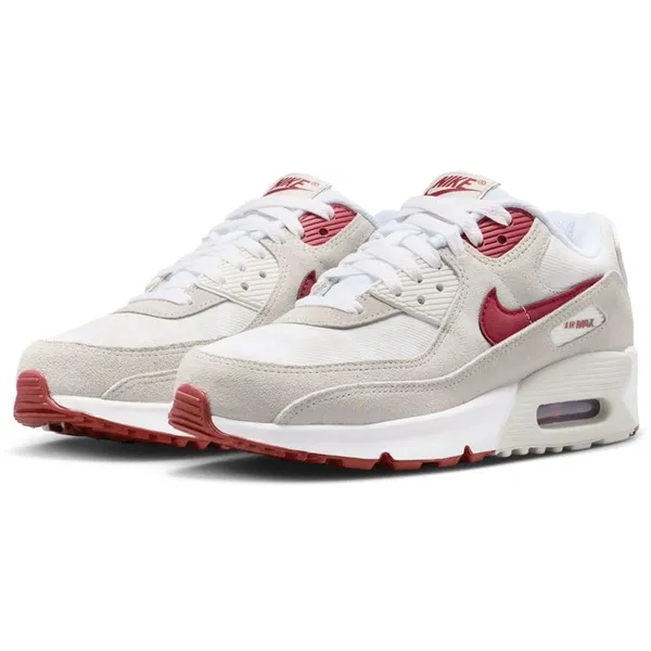 Nike Nike Air Max 90 SE GS "White Light Bone Crimson" - Maat: 36.5 — vergelijk prijzen bij 1 winkel