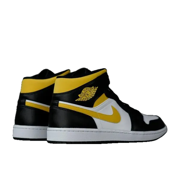 Nike Air Jordan 1 Mid "White Pollen Black" Wit/Zwart, vergelijk prijzen bij 1 winkel